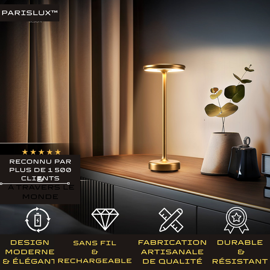 ParisLux™ – Lampe Rechargeable Sans Fil